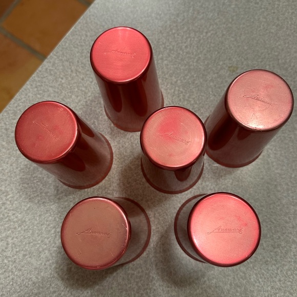 Vintage aluminum Tumblers - Picture 3 of 4